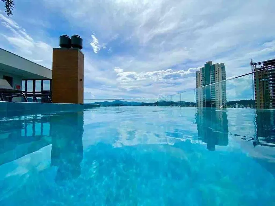 Appartamento Loft Com Piscina E Rooftop A 800M Da Oktoberfest Blumenau Brasile